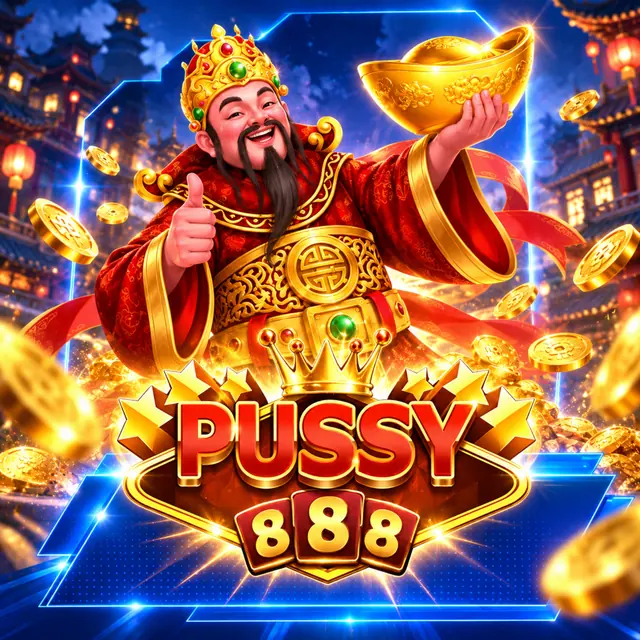 PUSSY888 game provider artwork